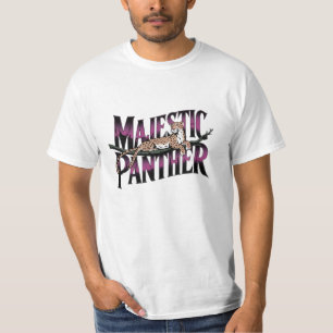 Celebrate Wild Cats with Panther Designs T-Shirt