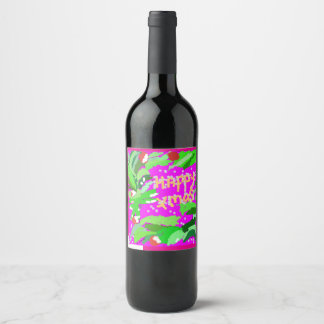 Celebrate wine label