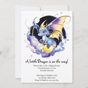 Celebrate with Dragons: Baby Shower Invitation