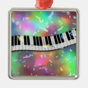 Celebrate with Music Metal Tree Decoration