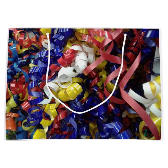 Celebrate with Ribbon Large Gift Bag (Front)