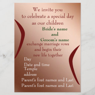 Celebrate with Us Invitation