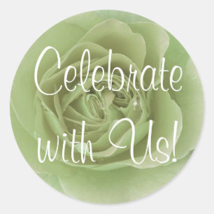 Celebrate with Us Sticker