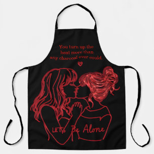 Celebrate women's friendship and humour apron