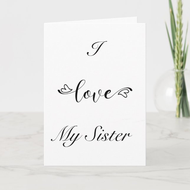 CELEBRATE YOU BIRTHDAY ***SISTER*** CARD (Front)