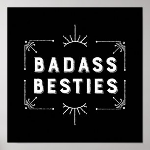 Celebrate Your Best Friends - Girl Gang Besties Poster