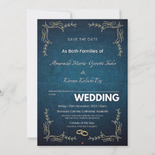 Celebrate Your Big Day with a Stylish Invitation