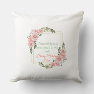 Celebrate Your Favourite Person: Happy Birthday T Cushion