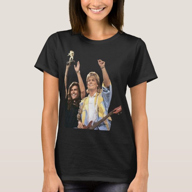 Celebrate your love for the iconic '80s music duo  T-Shirt (Front)