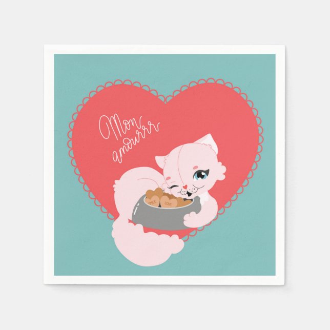 Celebrate your love napkin (Front)