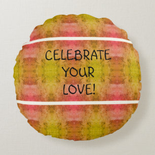 Celebrate Your Love! Throw Pillow