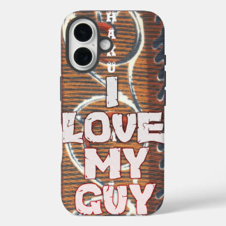 Celebrate Your Love with the 'I Love My Guy iPhone 16 Case