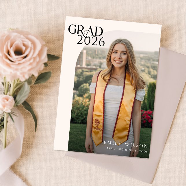 Celebrate your milestone with this modern classic  postcard (Creator Uploaded)