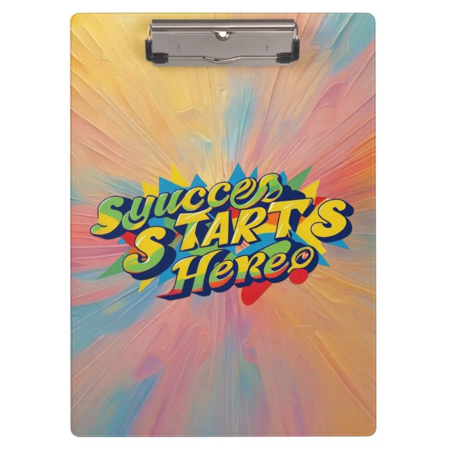 "Celebrate Your Potential" Clipboard (Front)
