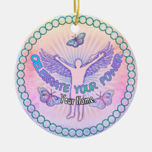 Celebrate Your Power Ceramic Tree Decoration