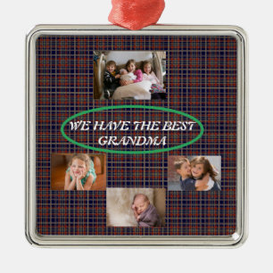 Celebrate Your Special Grandma Metal Tree Decoration