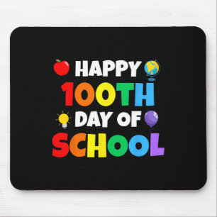 Celebrating 100 Days Of Learning Kids And Teachers Mouse Mat