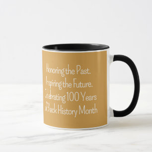 Celebrating 100 Years Custom Typography Mug