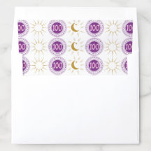 Celebrating 100th Birthday Pink Glitter