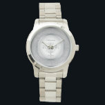 Celebrating 10th Wedding Anniversary   Watch<br><div class="desc">The Tenth Wedding Anniversary is a milestone in any relationship that deserves to be celebrated is a milestone in any relationship that deserves to be celebrated in style, and you can do that with this silver (or tin) tone design featuring the words "10th Wedding Anniversary" in the round and space...</div>