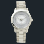 Celebrating 10th Wedding Anniversary   Watch<br><div class="desc">The Tenth Wedding Anniversary is a milestone in any relationship that deserves to be celebrated is a milestone in any relationship that deserves to be celebrated in style, and you can do that with this silver (or tin) tone design featuring the words "10th Wedding Anniversary" in the round and space...</div>