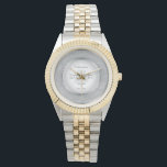 Celebrating 10th Wedding Anniversary Watch<br><div class="desc">The Tenth Wedding Anniversary is a milestone in any relationship that deserves to be celebrated is a milestone in any relationship that deserves to be celebrated in style, and you can do that with this silver (or tin) tone design featuring the words "10th Wedding Anniversary" in the round and space...</div>