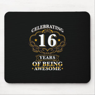 Celebrating 16 Years Of Being Awesome Mouse Mat