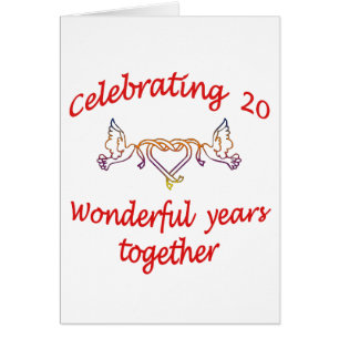 CELEBRATING 20 YEARS WED