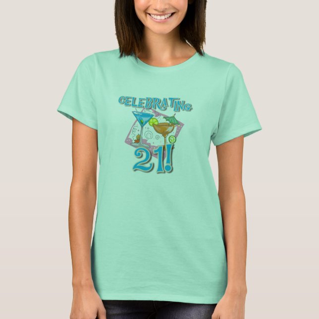 Celebrating 21 T-Shirt (Front)