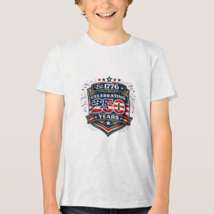 Celebrating 250 Years of American Freedom Tri-Blend Shirt