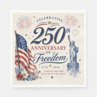 Celebrating 250 Years of Freedom Napkin
