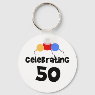 Celebrating 50 key ring