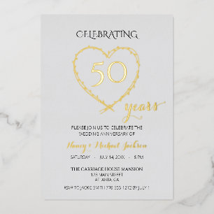 Celebrating 50 Years Anniversary Photo