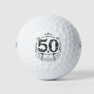 Celebrating 50 years of being awesome golf balls