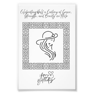 Celebrating 50 Years of Grace and Beauty  Photo Print