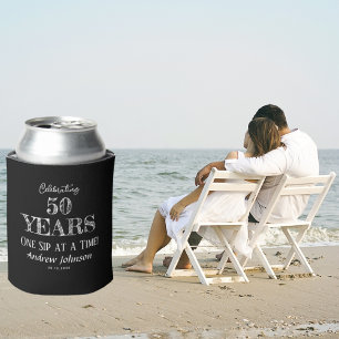 Celebrating 50 Years, One Sip at a Time! Birthday Can Cooler