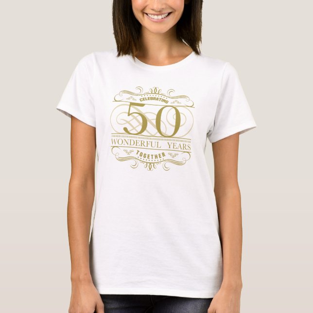 Celebrating 50th Anniversary T-Shirt (Front)