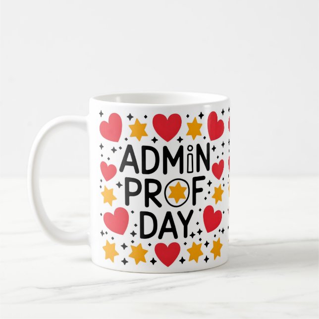 Celebrating Admin Excellence Coffee Mug (Left)