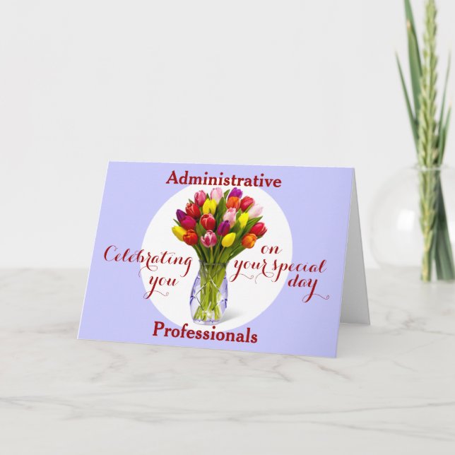 Celebrating Administrative Professional's Day Card (Front)