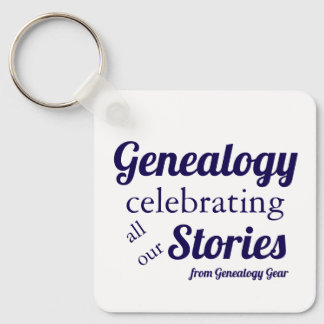 Celebrating all our stories keychain