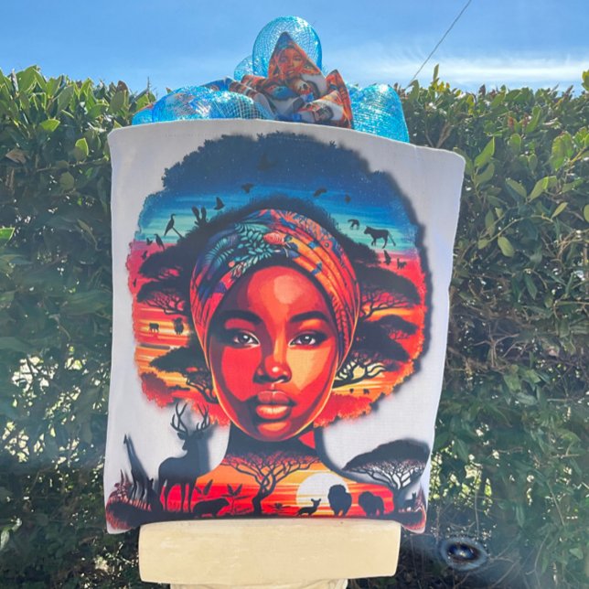 Celebrating Amazing African Beauty Tote Bag (Creator Uploaded)