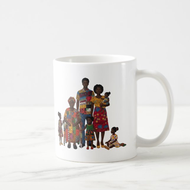 Celebrating Black Family Coffee Mug (Right)