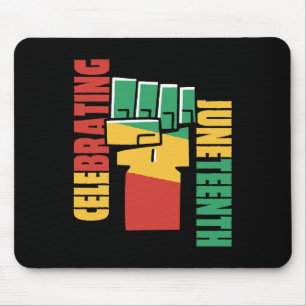 Celebrating Black Freedom 1865 African American 3 Mouse Mat