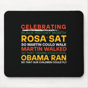 Celebrating Black History Month Mouse Mat