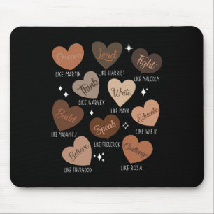 Celebrating Black History With Educated Leader Hea Mouse Mat
