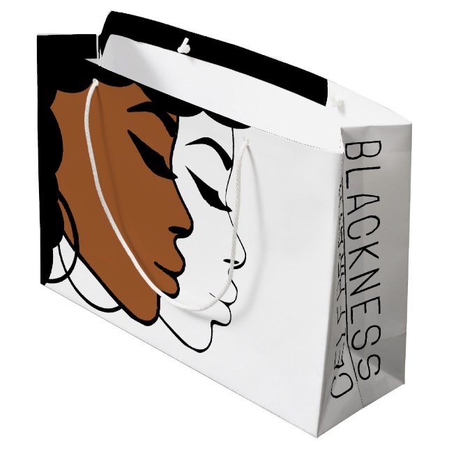 Celebrating Blackness Large Gift Bag (Back Angled)