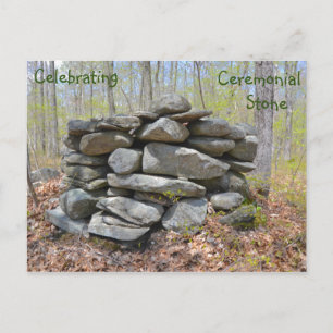 Celebrating Ceremonial Stone Postcard