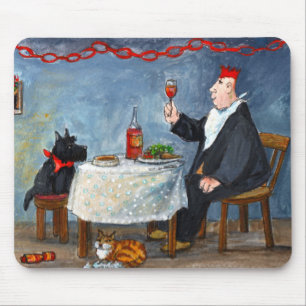 Celebrating Christmas. Mouse Mat