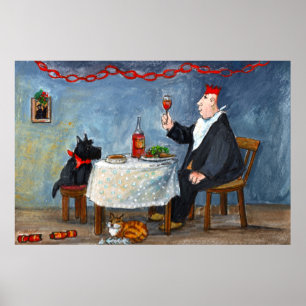 Celebrating Christmas. Poster