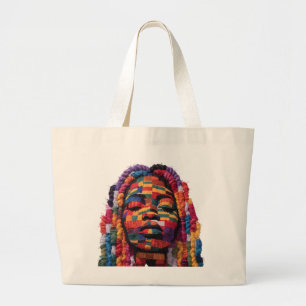 Celebrating Colorful Black Women Cotton Tote Bag